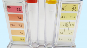 余氯、PH值二合一測試盒